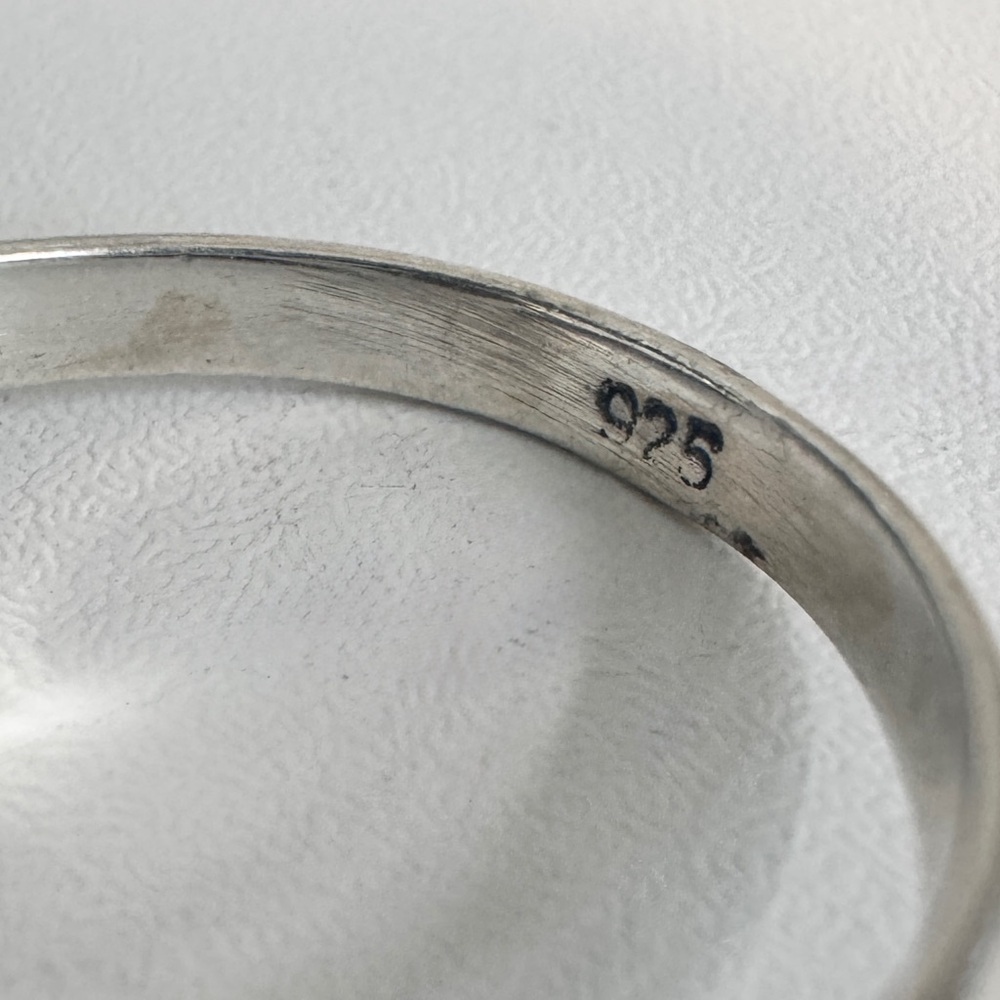 Natural Carnelian Sterling Silver Ring (6) - Picture 5 of 5